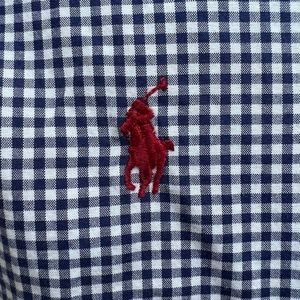 Polo Ralph Lauren Blue Gingham Button Down